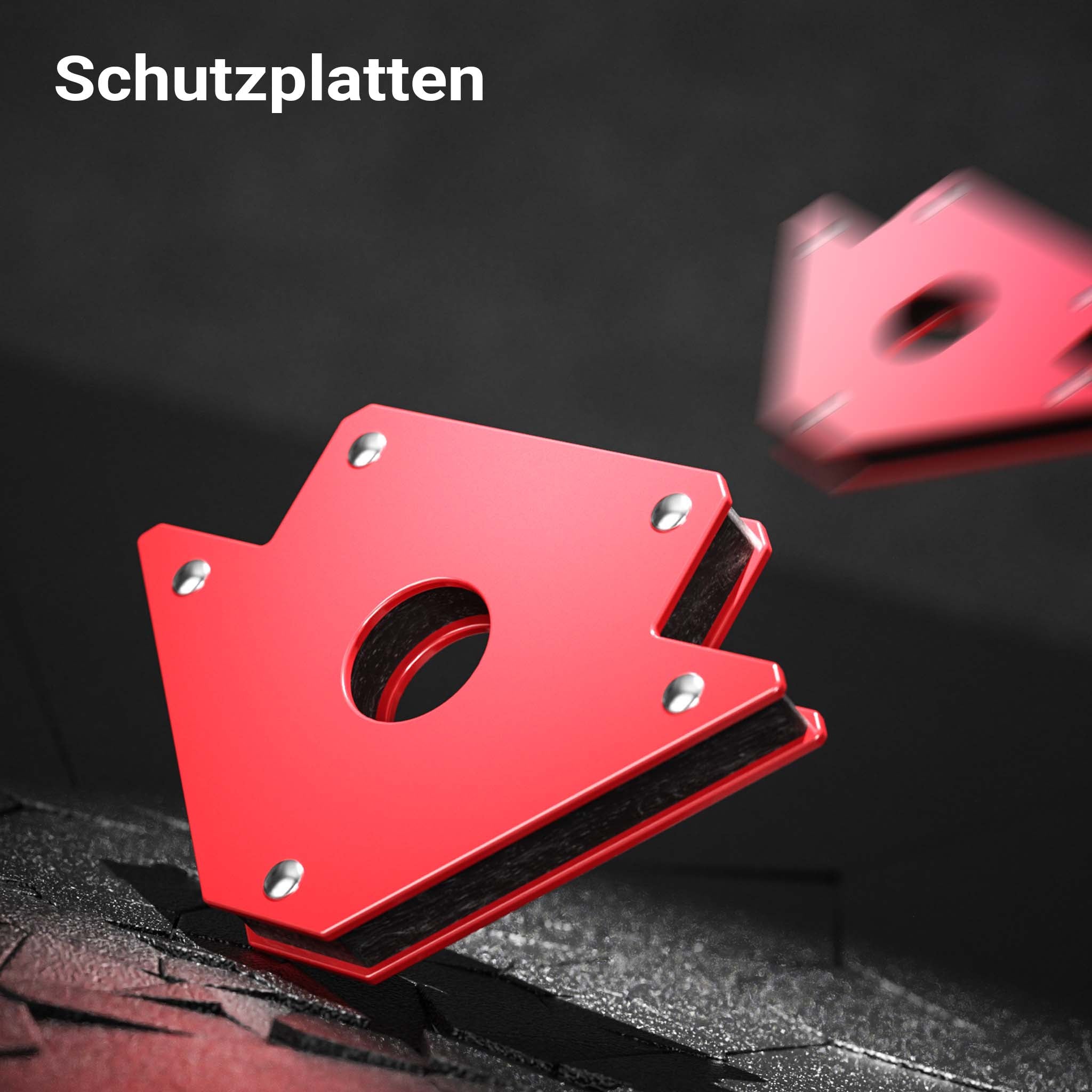 12x Magnete per saldatura con forza di tenuta di 11/20/32 kg, dimensioni compatte, Angolo di saldatura a 45°, 90° e 135°, tiene uniti i pezzi da saldare