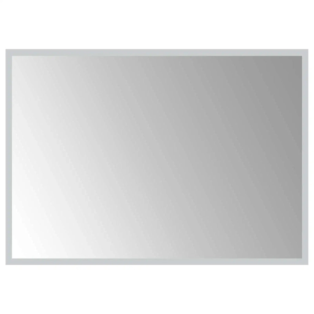 Specchio da bagno LED Trasparente 70 x 50 cm vetro temperato 42045815
