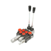 Distributore Oleodinamico con 2 leve, 1 flottante, 40 L/min.