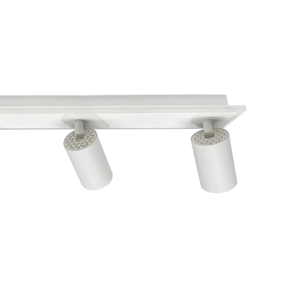 Plafoniera Parma bianca/oro 4xGU10 LED Light Prestige