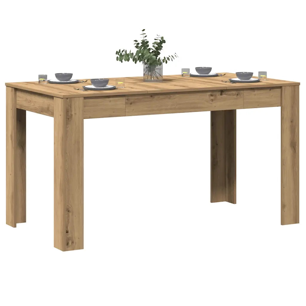 Tavolo Pranzo Artigianale 140x74,5x76 cm Legno Multistrato 856573