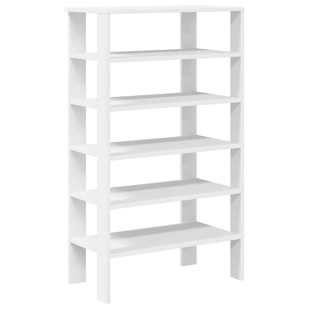 vidaXL Scarpiera Bianca 61x32x105 cm in Truciolato