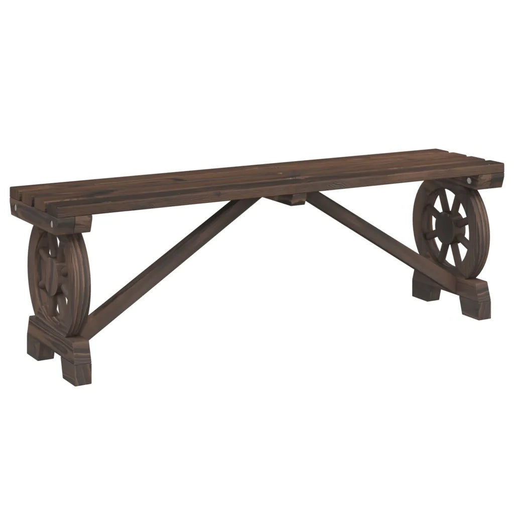 Set da Pranzo da Giardino 3 pz in Legno Massello di Abete 3207138