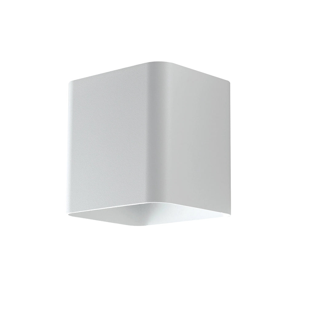 APPLIQUE BIEMISSIONE LED BIOME BIANCA 7W 840LM CCT 3000K / 4000K IP54 11X11X9,5CM