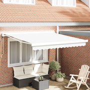 Tenda Retrattile Automatica Bianca 350x250 cm di