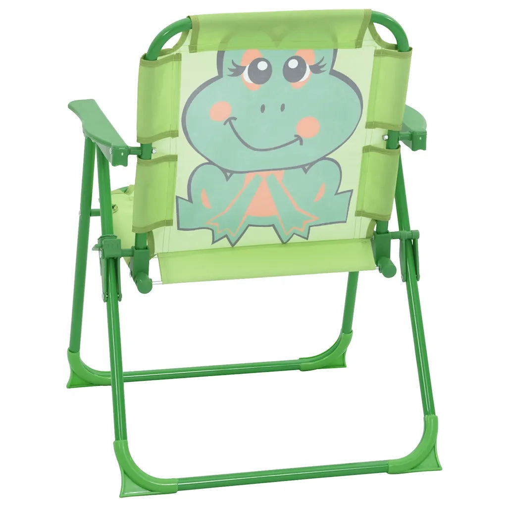 Set da Bistrot da Giardino per Bambini con Ombrellone Verde 41843