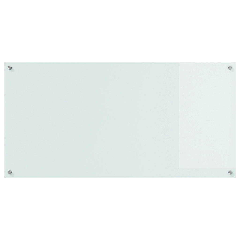 Schienale Cucina Bianco 120x60x0,6 cm in Vetro Temperato