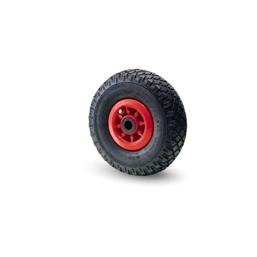 Ruota Gomma Pneumatica Plastificata Rulli Mm260