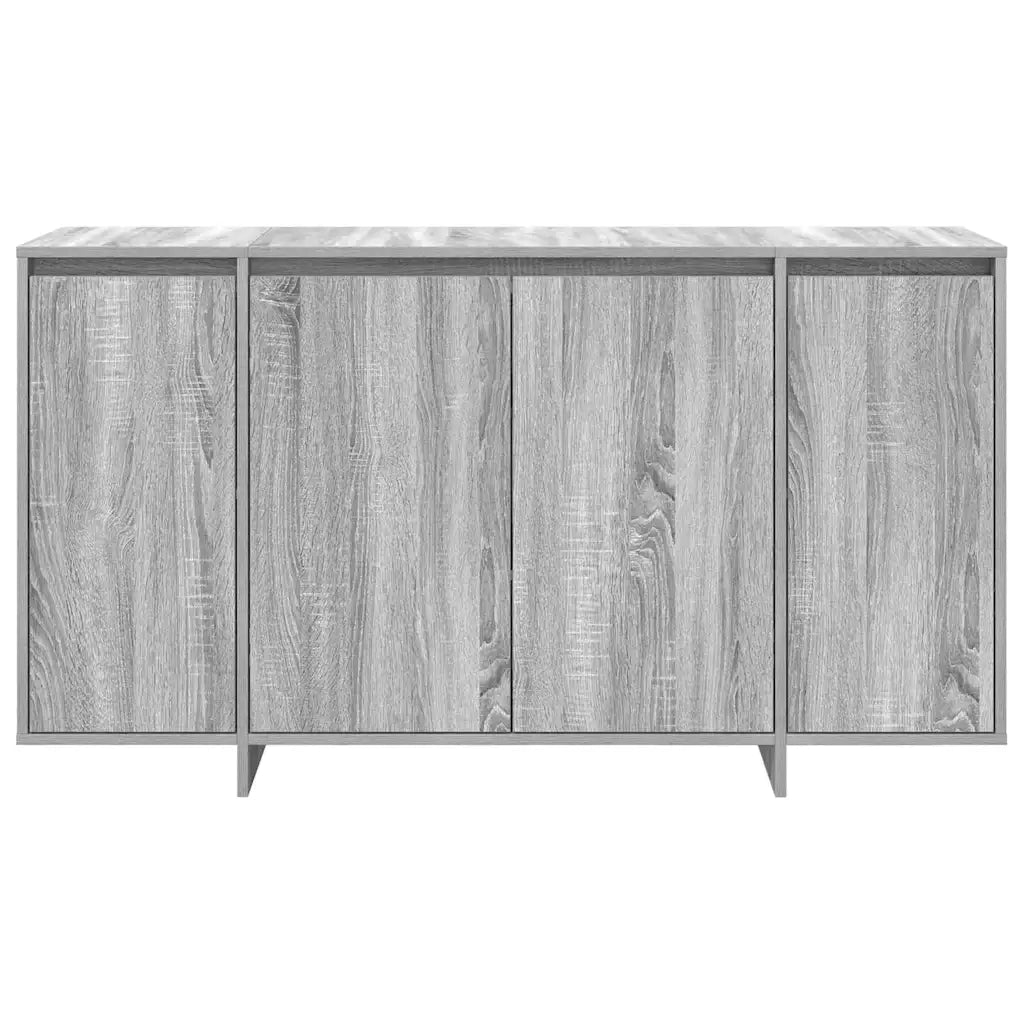Credenza | Madia | Buffet da pranzo | Armadio da pranzo Grigio Sonoma 135 x 41 x 75 cm Legno multistrato