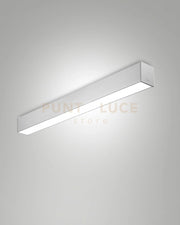 TURNER PLAFONIERA ALLUMINIO A LED 29W 3000K 3470LM OPALE IP40 100CM DIMMERABILE DALI