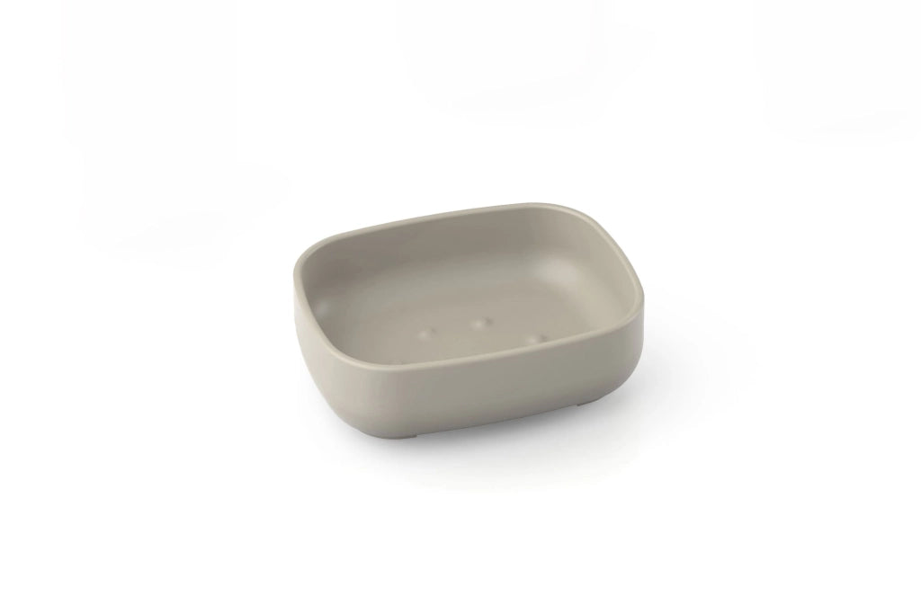 PORTA SAPONE POD- Tortora cm 11,5 x h. 3 x 9- METAF- pezzi 1