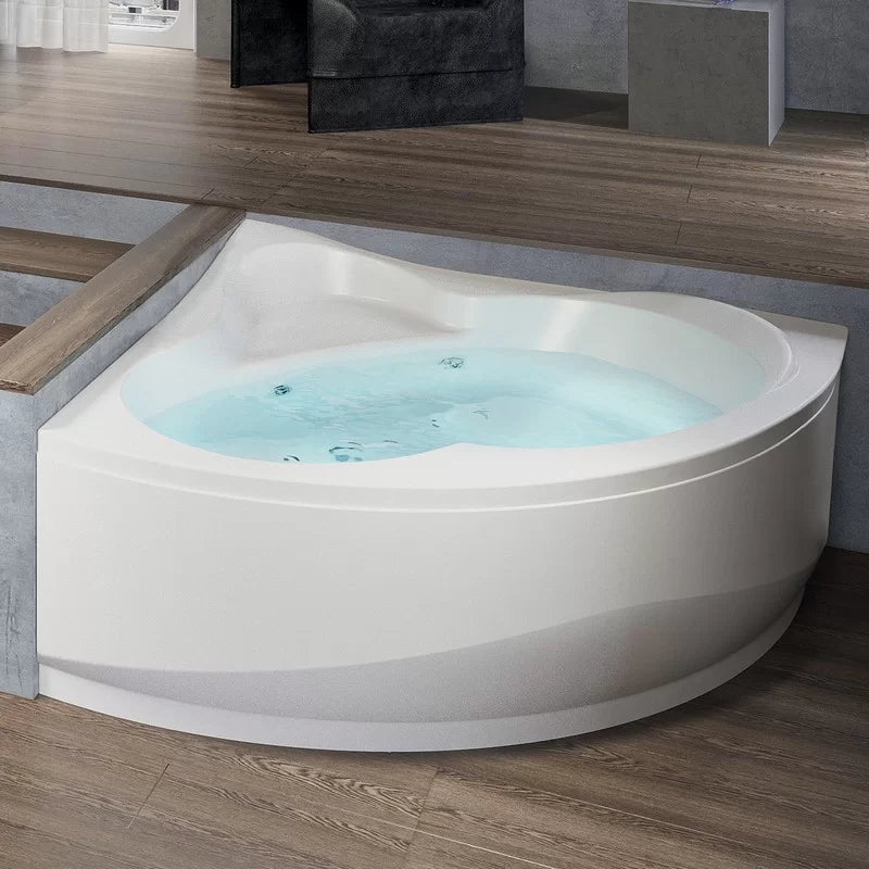 Vasca Hydro 135 x 135 cm angolare simmetrica semicircolare serie Una