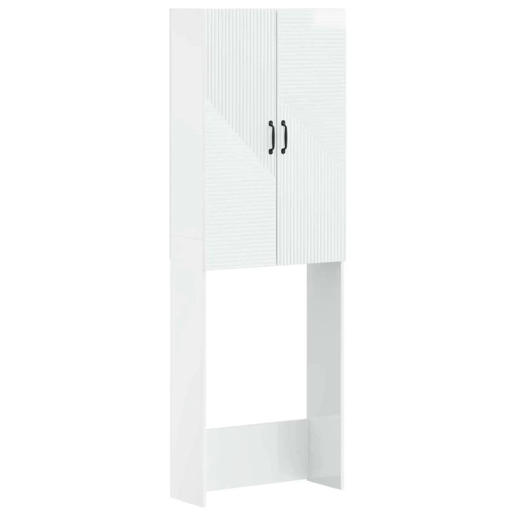 Mobile Bagno HAARLEM Bianco Lucido 66 x 25,5 x 190 cm 896919