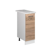Vicco Armadio cucina dispensa alto Sonoma 30 cm , PL Marmo
