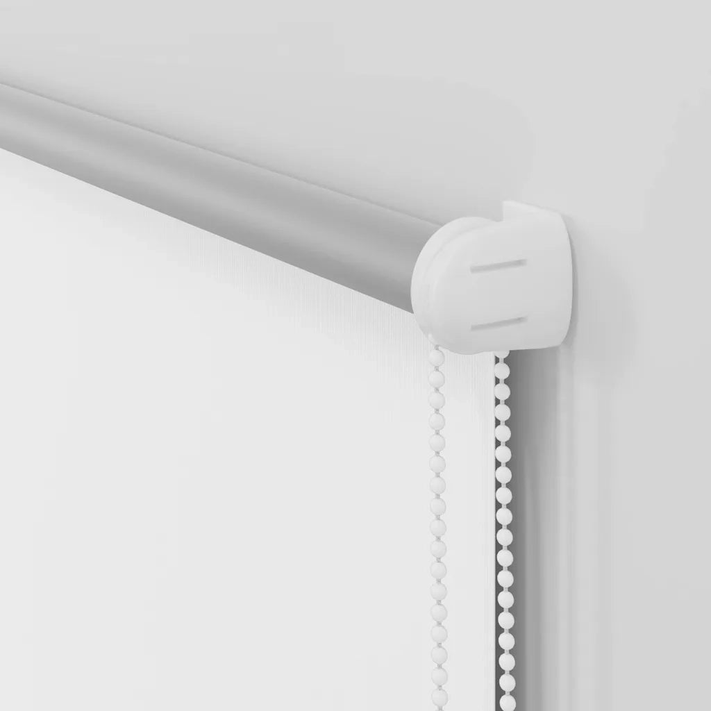 Tenda a rullo oscurante 144,4x230 cm bianco 240168