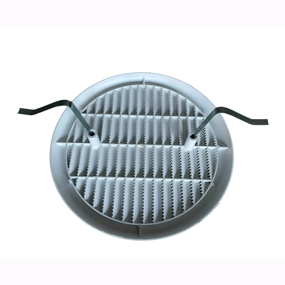 Griglia Aerazione Universale Con Molla In Abs Bianco per foro  ⌀ da 5,5 a  8,5 cm