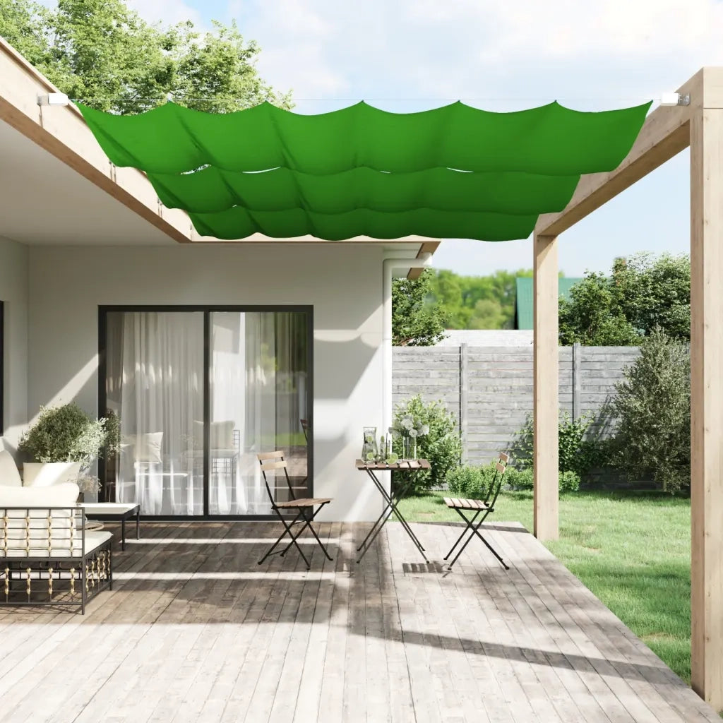 Paravento Verticale Verde Chiaro 140x270 cm in Tessuto Oxford CFW7532447