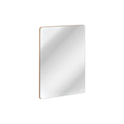 Specchio da bagno rettangolare 80x60 cm design moderno