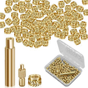 Inserti a viti M3 120 pezzi per inizio messaggio a 3D in ottone