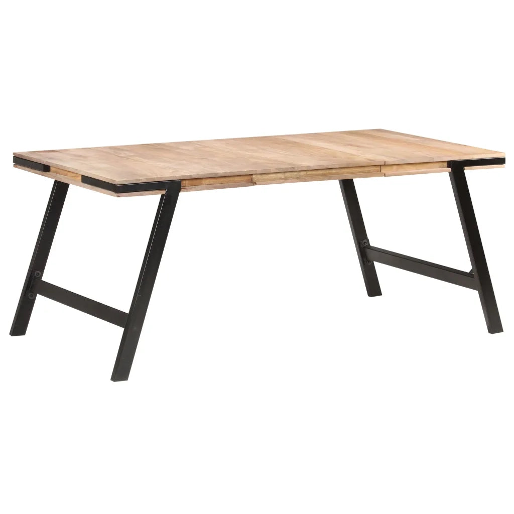 Tavolo da Pranzo 180x90x76 cm in Legno Massello di Mango 288119