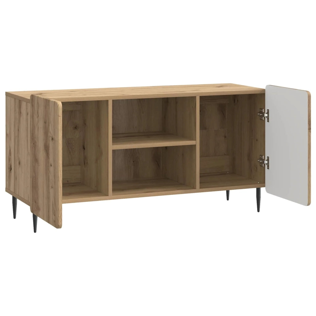 Mobile TV-Credenza per TV Rovere Artigianale 102 x 34,5 x 52 cm