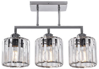 Lampada Pensile Glamour Cromo 3xe27 392228