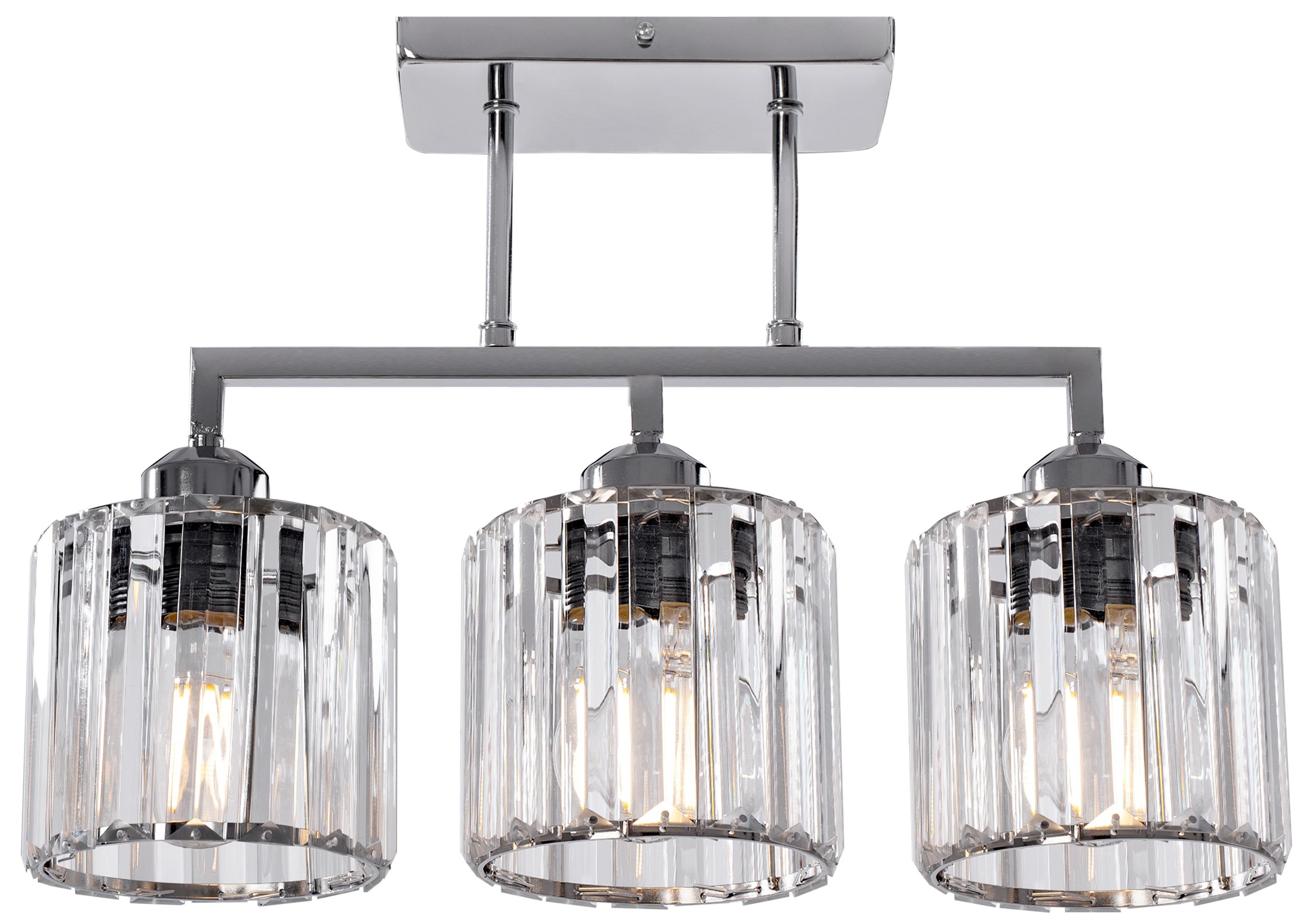 Lampada Pensile Glamour Cromo 3xe27 392228