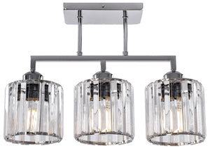 Lampada Pensile Glamour Cromo 3xe27 392228