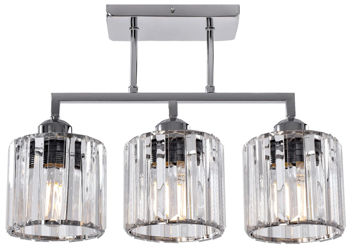 Lampada Pensile Glamour Cromo 3xe27 392228