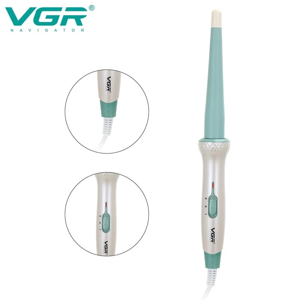 Trade Shop - Vgr V-596 Arricciacapelli Professionale | Styling Onde E Precisione Parrucchiere -