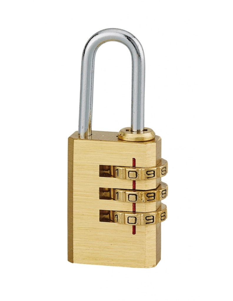Lucchetto a combinazione 208, bagagli, armadietto, 21 mm, 3 cifre – THIRARD