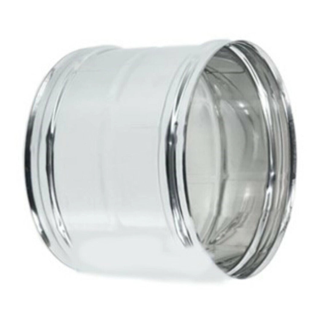 Canna Inox Cm 15 Diametro 100 304L Ff - Zinco Calabria