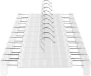 Hangers per abbigliamento con holder per gonne spazierende e ganci a 360° rotanti per vari capi d'abbigliamento
