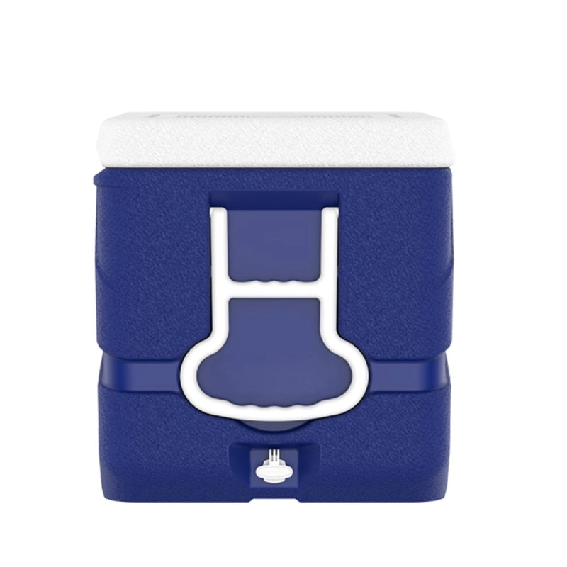 Deluxe Icebox Keep Cold Ghiacciaia Portatile con Ruote Blu 80L