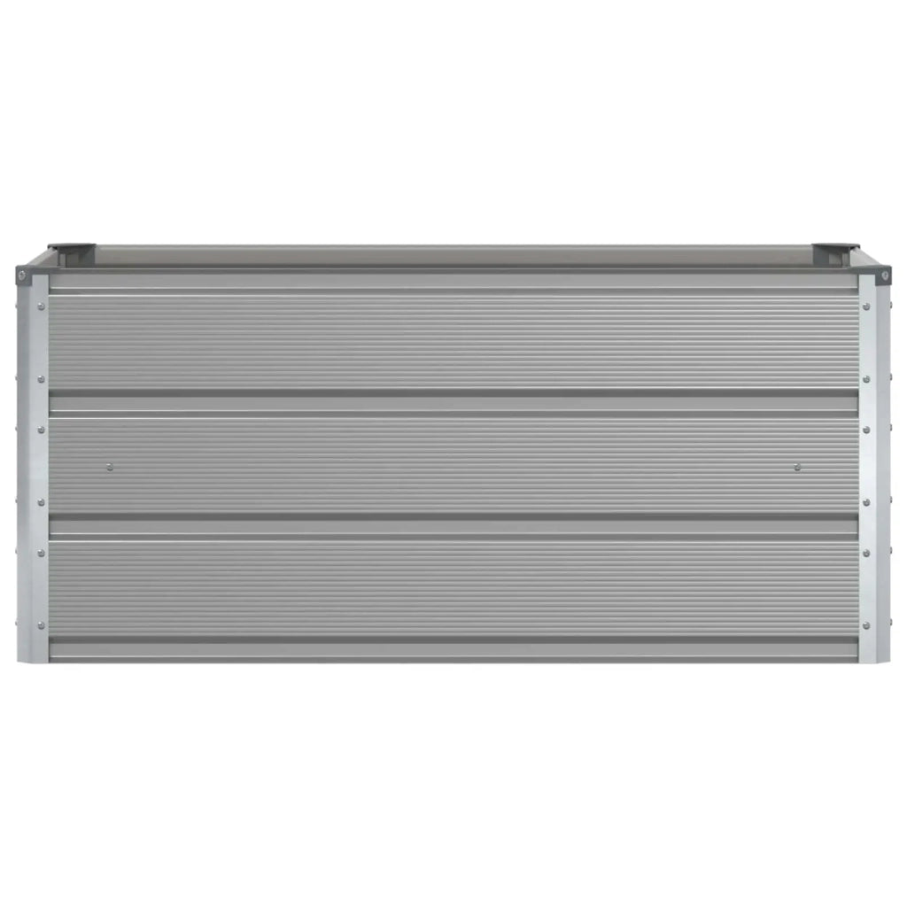 Fioriera Grigio chiaro 100 x 50 x 45 cm Acciaio zincato 42018150