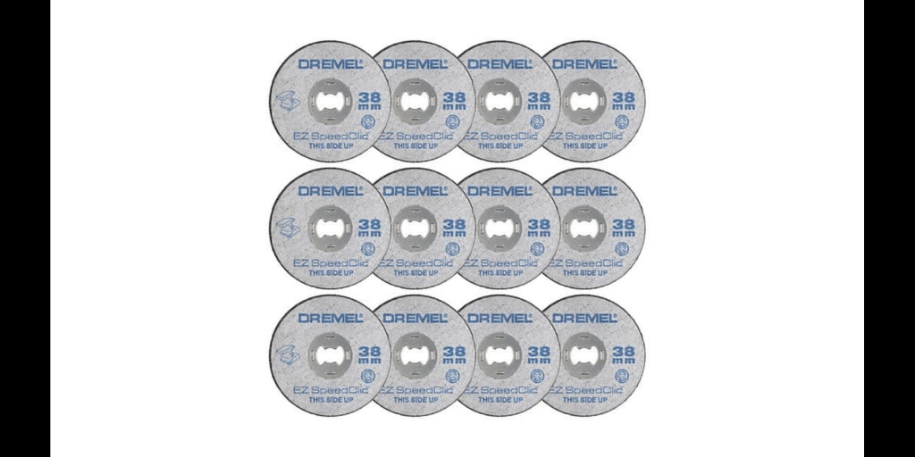 DREMEL® EZ SpeedClic: 12 dischi da taglio per metallo. (SC456B) - 2615S456JD