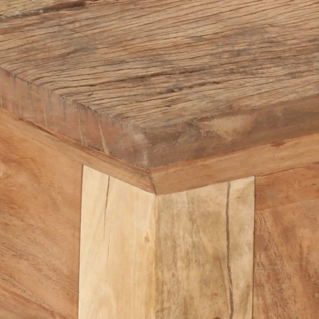 Tavolo Consolle 90,5x30x75cm in Legno di Acacia e di Recupero cod mxl 15401