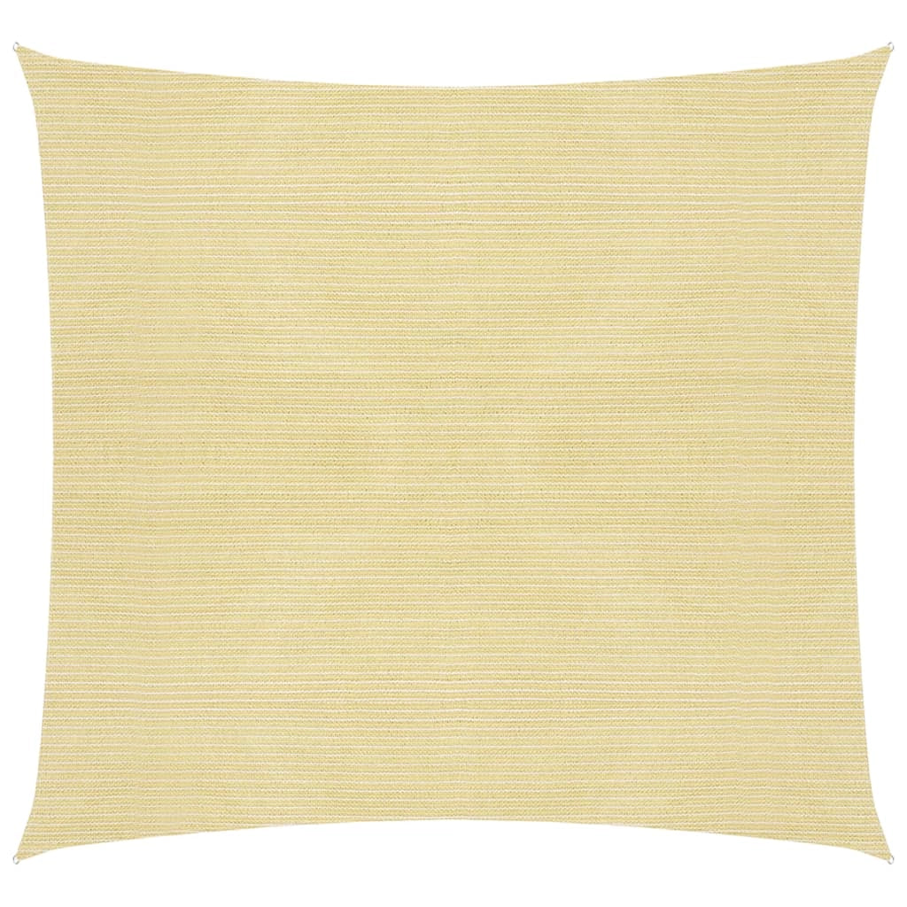 Vela parasole/ombrellone quadrata 2 x 2 m beige in HDPE 02_0009450