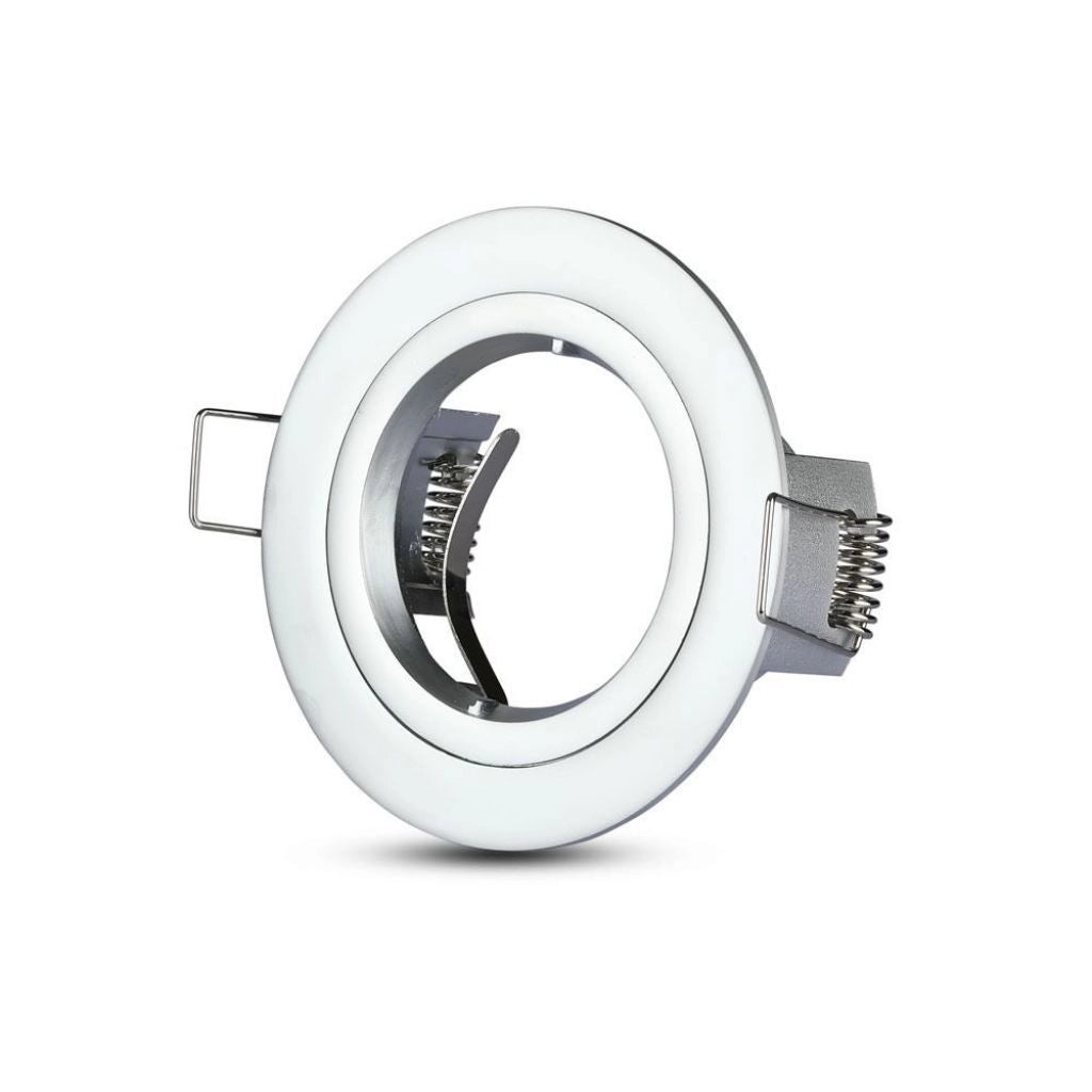 Grigio argento rotondo GU10