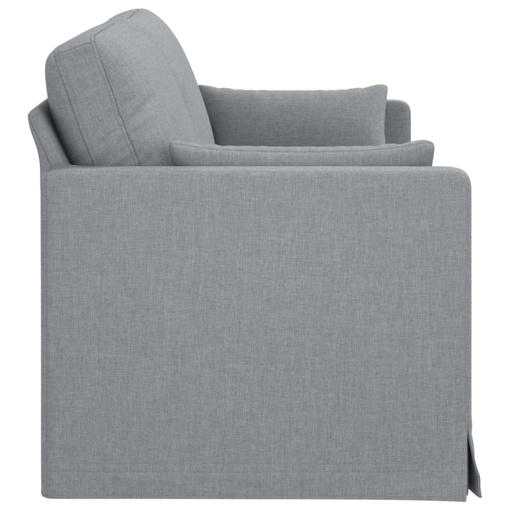 Divano Grigio chiaro 78 x 78 x 80 cm Tessuto
