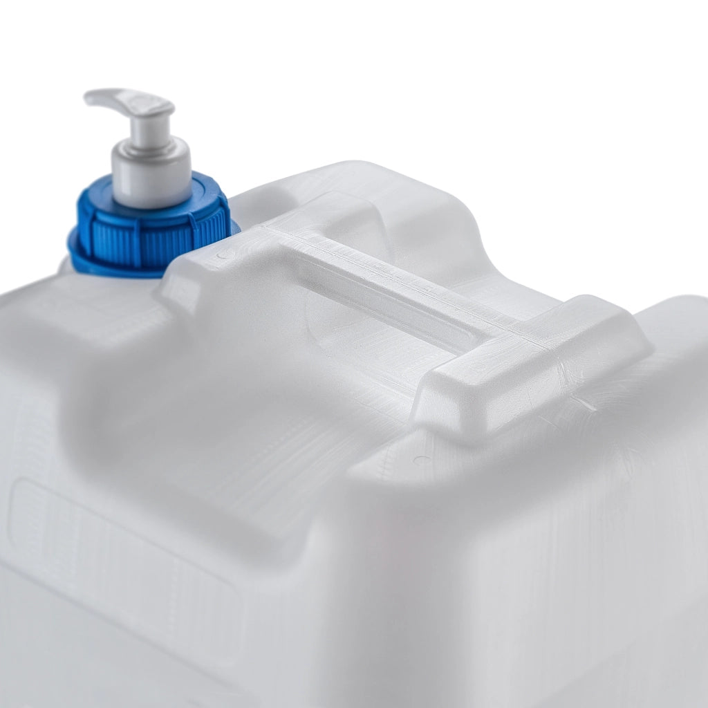 Contenitore per acqua KADAX per lavabo, dispenser di sapone liquido da 30 litri con rubinetto