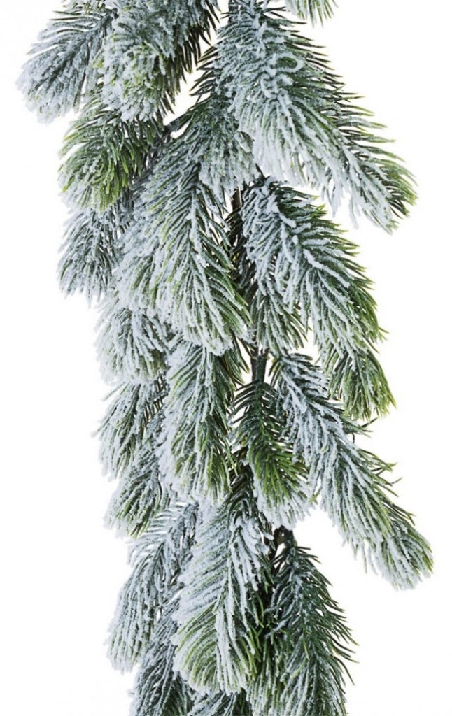 Boa Decorativo Marmolada Innevato Altezza 190cm (3 Pezzi)