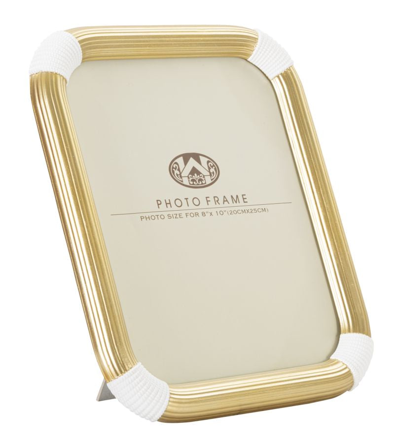 Cornice Bann 25x2,6x30,2 cm in Poliresina e Vetro