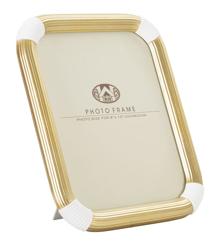 Cornice Bann 25x2,6x30,2 cm in Poliresina e Vetro