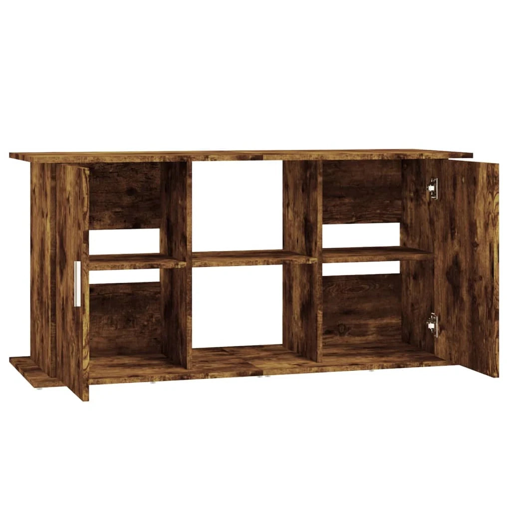 Base per mobiletto per acquario 121 x 41 x 58 cm legno ingegnerizzato marrone 02_0045052