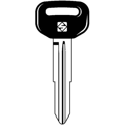 CHIAVE AUTO DAIHATSU DH4RP SILCA - ACCIAIO NICHELATO- 5 pezzi