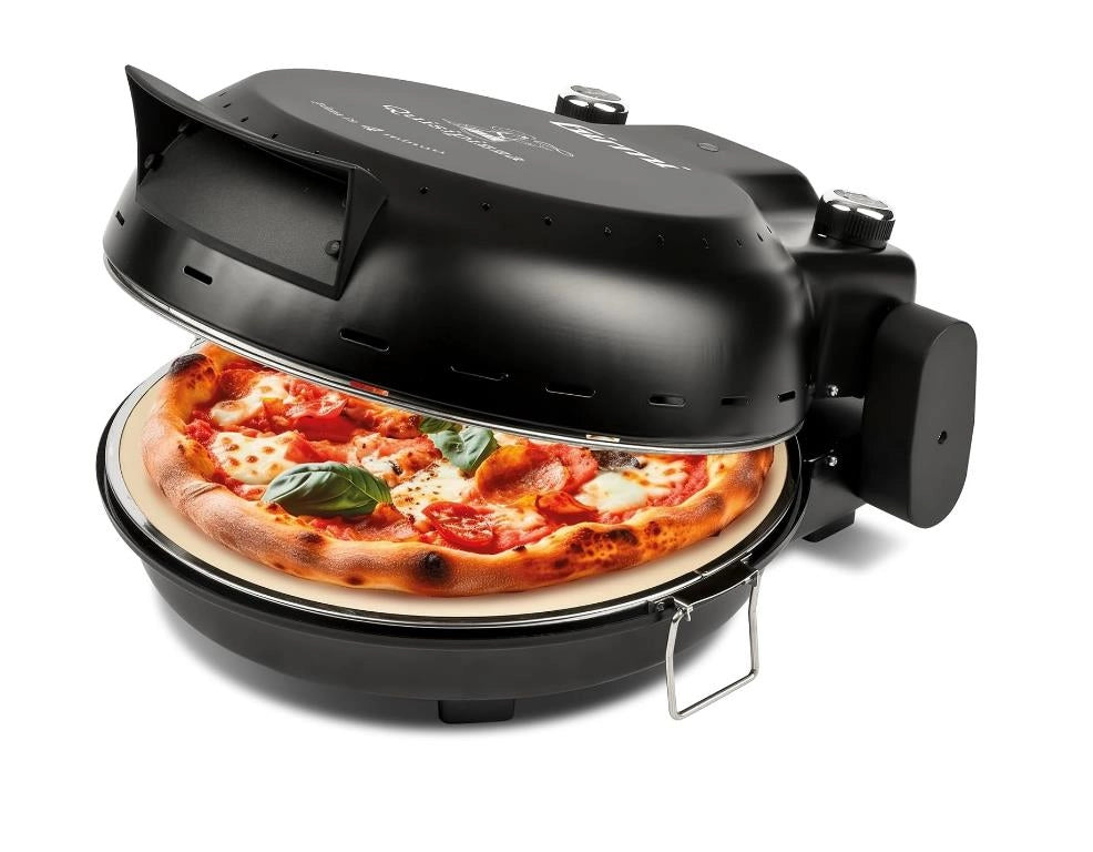 Forno Pizza Oven Nero con Termostato e Timer 1800 Watt Girmi