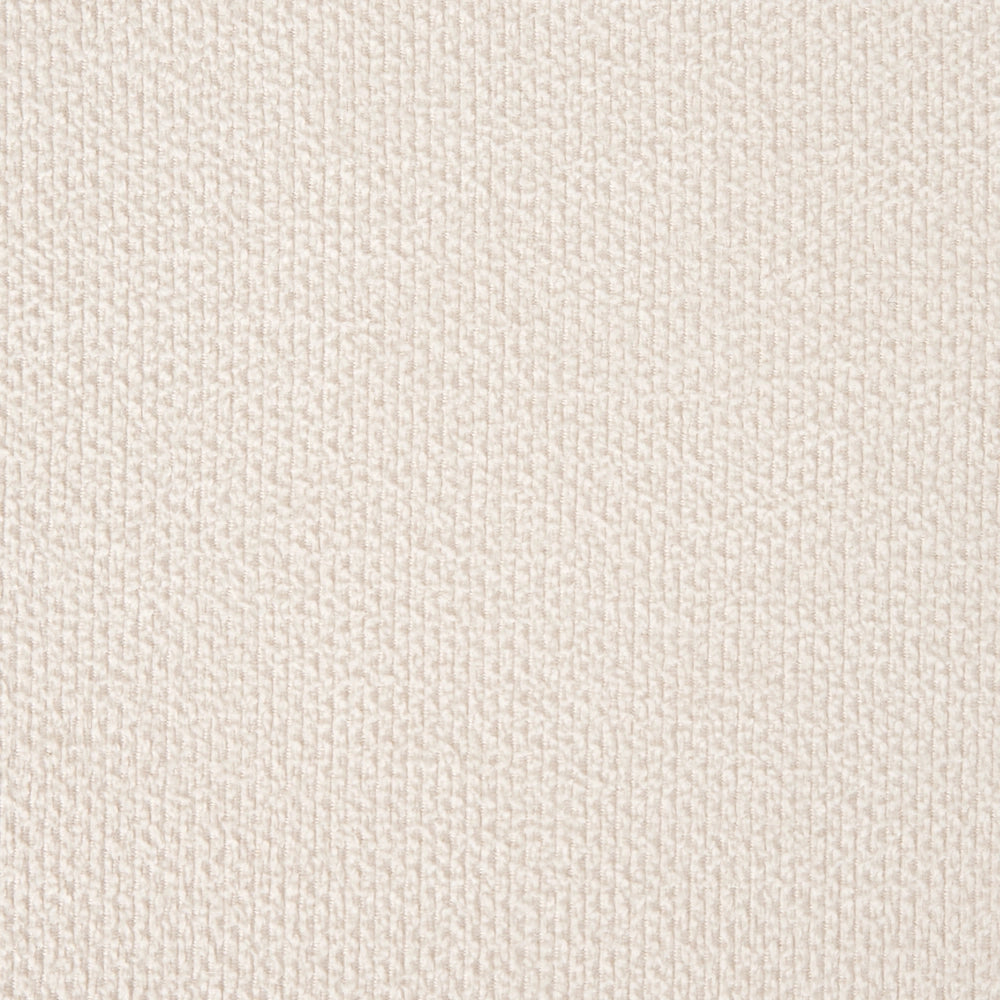 Set di 2 sedie da pranzo in tessuto beige chiaro senza braccioli stile scandinavo con struttura in legno di gomma marrone