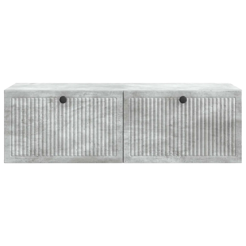Mobile Porta TV da Muro Grigio Cemento 98 x 41 x 30 cm