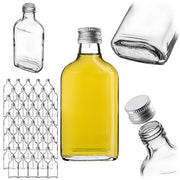 KADAX Butelka piersiówka 200ml BUT200 z zakrętką s